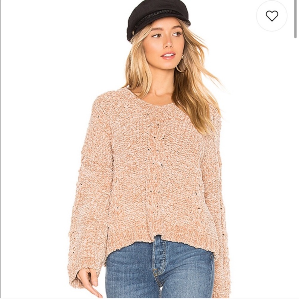 Revolve Line & Dot Lane Chenille Sweater New With Tags